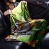 1pc Tom and Jerry Flannel Blanket Soft Warm Throw for Home, Office, Travel, All-Season Cozy Bedding GiftL1270