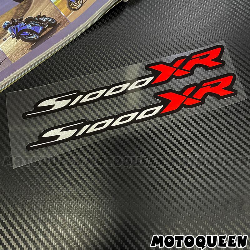 For BMW S1000XR S1000 XR 2X Motorcycle Fairing Body Tank Pad Side Emblem Logo Decoration Reflective Waterproof Decals Stickers
