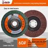 Jinxin Flap Disc for Angle Grinder - Polishing and Sanding Wheel for Stainless Steel