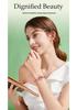 Mokago Women's Quartz Alloy Temperament Watch with Full Diamond Crown and Bracelet - Waterproof Light Luxury