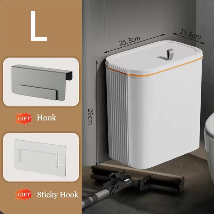 

Мусорное ведро для кухни, настенное, подвесное, мусорное ведро с крышкой, мусорная корзина для ванной комнаты, перерабатывающая мусорная корзина для шкафа под раковиной