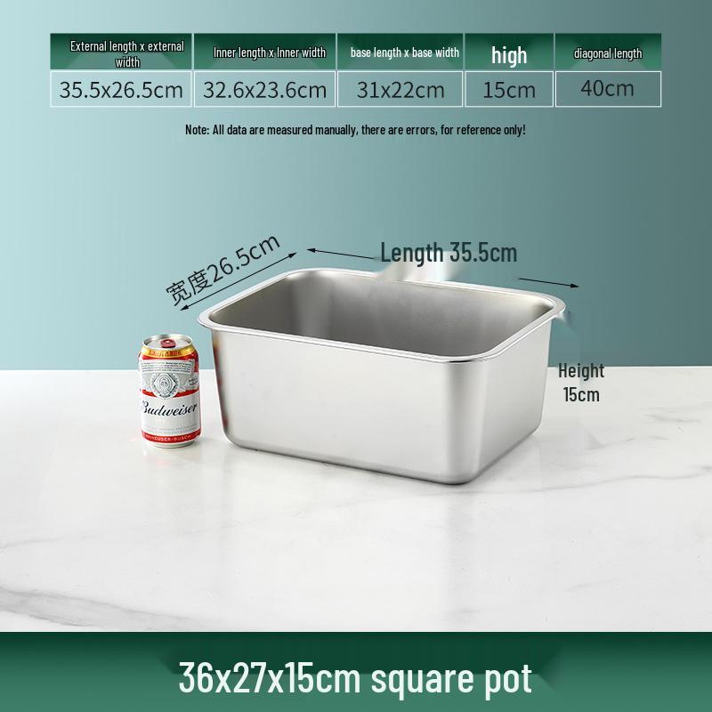 Cutie de litieră extra mare din oțel inoxidabil cu partea superioară deschisă - Anti-stropire, semi-închisă, ridicată, rezistentă la mirosuri.