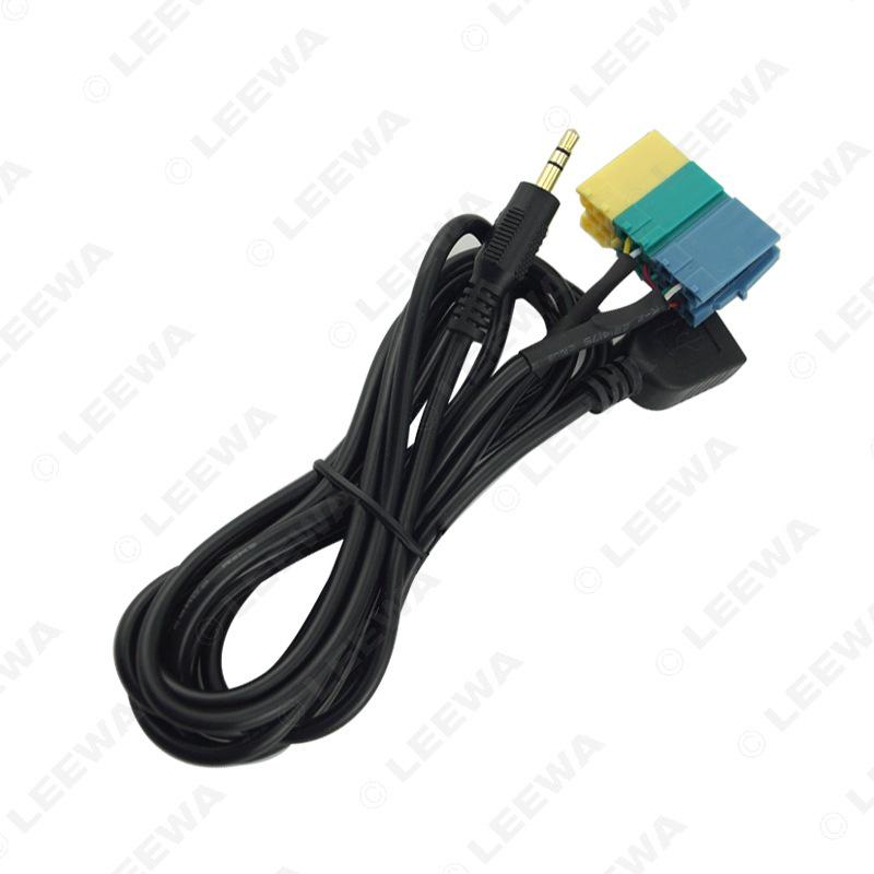 2-in-1 3.5MM+USB Car Audio Adapter Cable for Kia/Hyundai