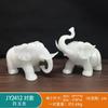 Resin Elephant Decorations Creative Chinese Style Home Room Decor Animal Statue Gifts Handmade Desktop Ornament