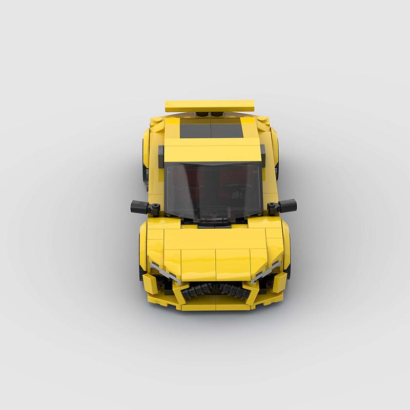 Super Sports Car Classic Toy Building Block Set, Suitable As Birthday, Halloween, Christmas Gifts and for Home Decoration Collec