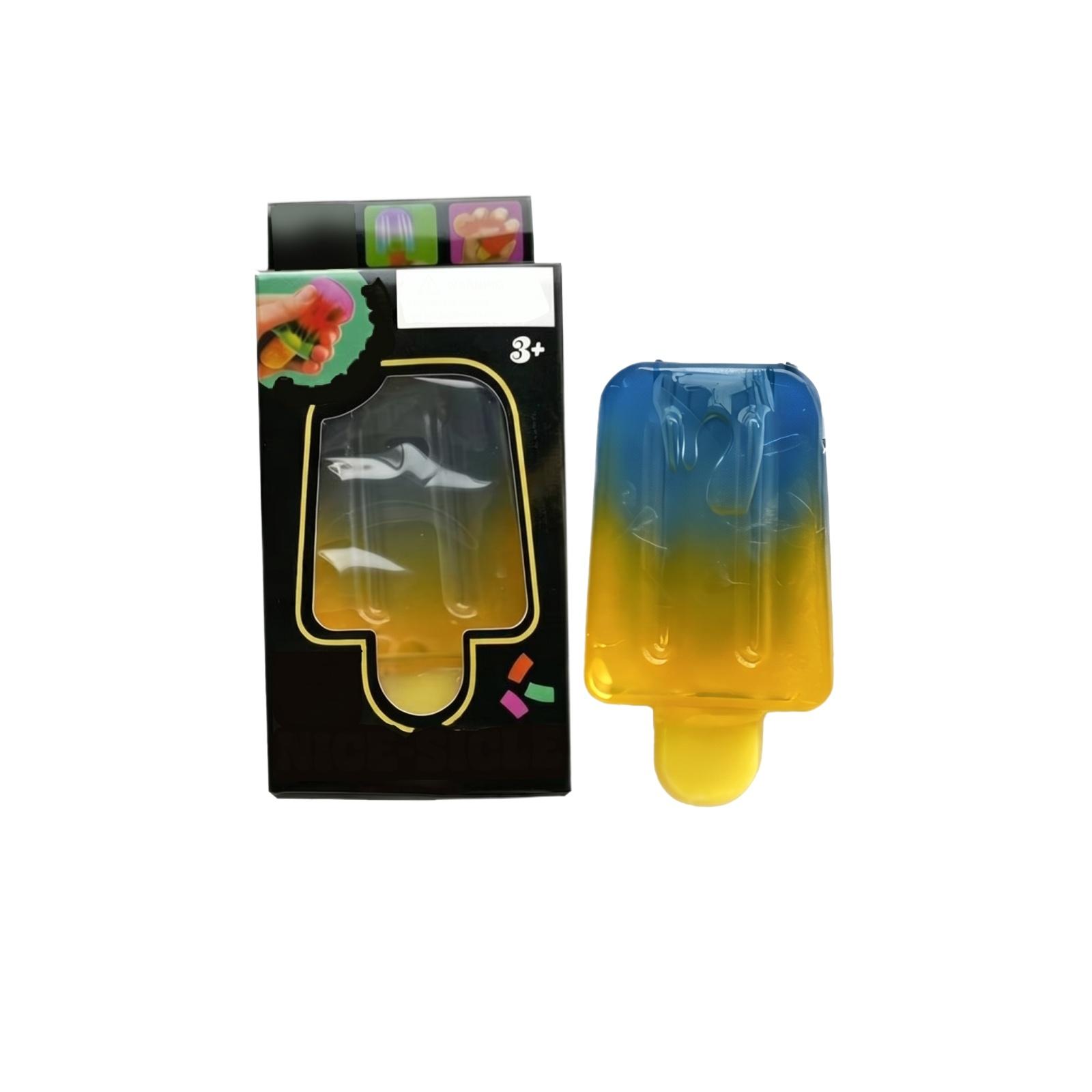 

Simulation Popsicle Stress Relief Toy for Squeezing and Fidgeting Suitable for Children and Adults in Various Settings One Size жёлтый