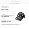 Women's Breathable Butterfly Baseball Cap - Lightweight Sun Visor, Casual UV Protection Hat for Daily Wear