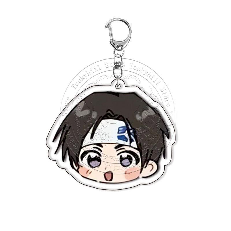 

BLUE LOCK Acrylic Keychain Ura Kazuki Backpack Rin Itoshi Hanging Ornament Key Ring Decoration Kaito Tasuku Girl Birthday Gift