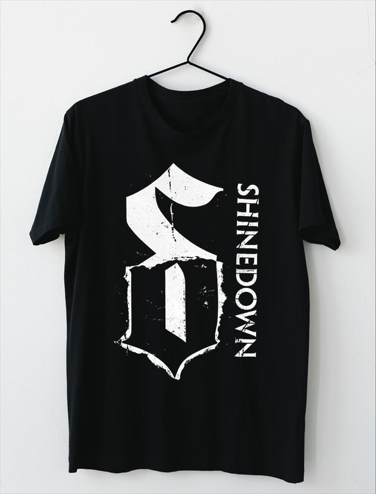 Shinedown Band Logo Vintage Style Black All Size T-Shirt Unisex T-Shirt XL