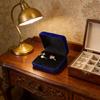 Elegant Velvety Finish Plastic Jewelry Case Ideal For Wedding Jewelry Display Offering Secure And Luxurious Protections