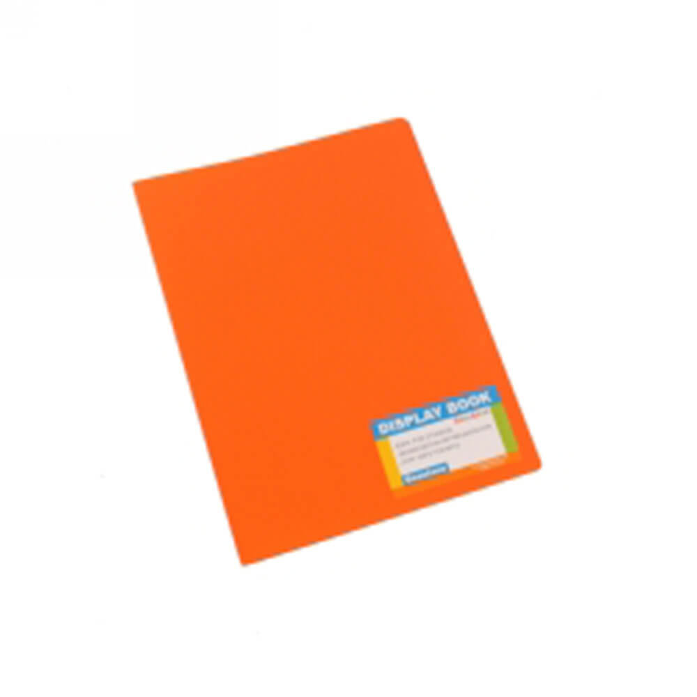 Bantex Tropical Fixed Display Book (20-pocket) (Mango)