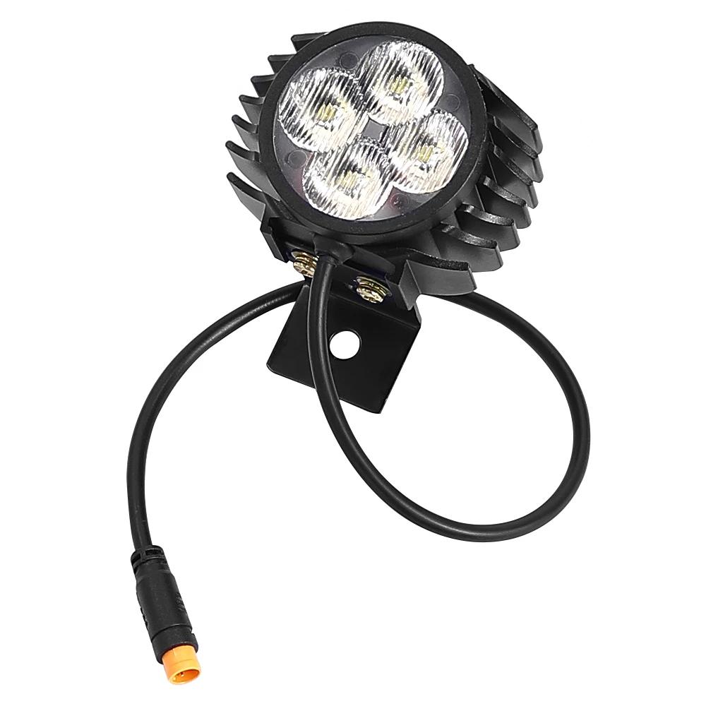 Reflektor LED do Kugoo Kukirin G2 Pro G2 Max Lampka Przednia na Kierownicę Lampa Przednia Akcesoria do Hulajnogi Elektrycznej Część Zamienna
