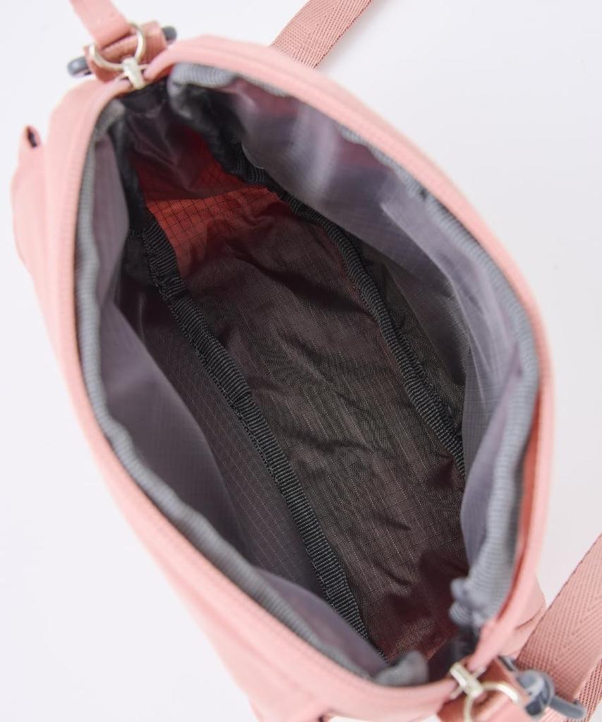 Anello SAI Shoulder Bag, Double-Sided Water-Repellent, with Wallet Function