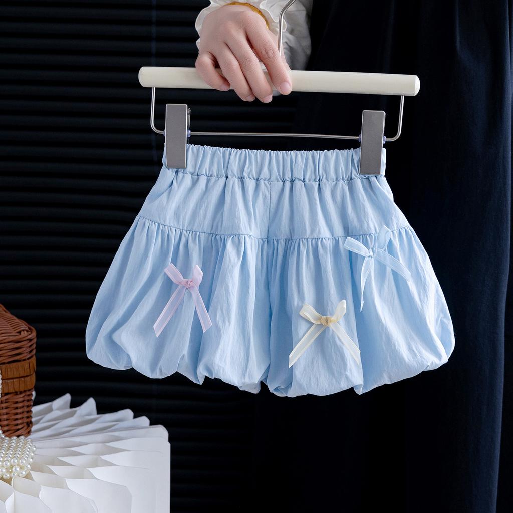 Girls' Flower Bud Shorts Summer Baby Girl Summer Clothes Shorts