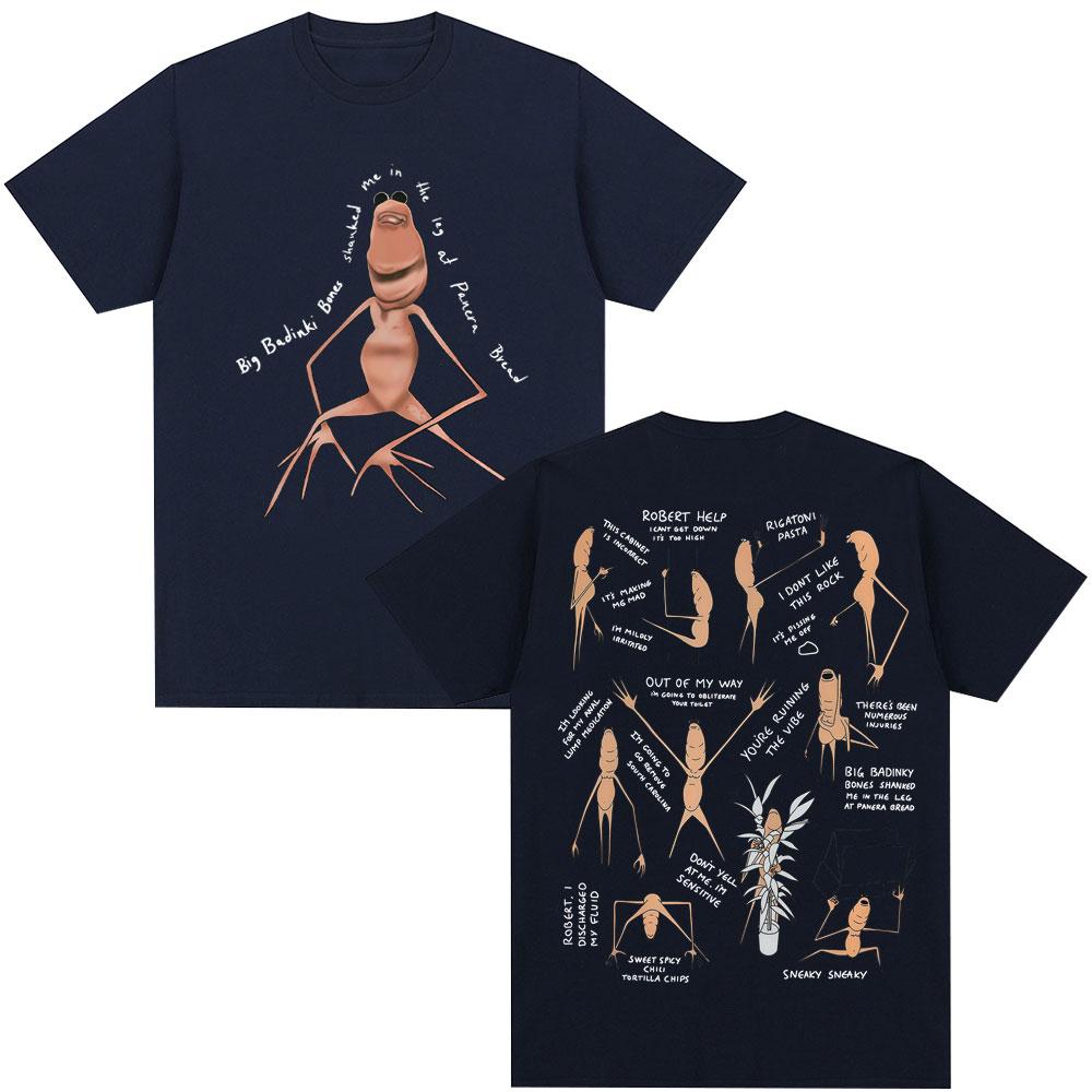 

Funny Marcus The Worm Meme T Shirt Men Women Humor Creativity Short Sleeve Oversized Cotton Casual Novelty T-Shirts Streetwear 3XL