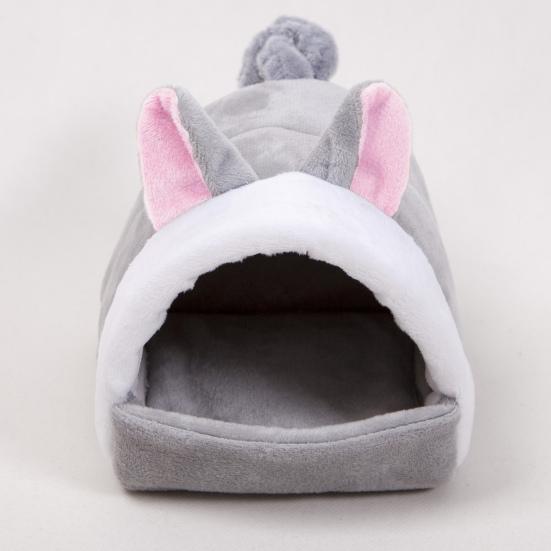 Yousheng Cozy Hamster Nest Provide Warmth Comfort Versatile Plush Sponge Safe Soft Texture Small Pets Nest for Winter