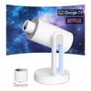 ETOE Starfish Plus Projector with Built-in Google TV, 140° Rotation, Automatic Screen Adjustment and Touch Night Light