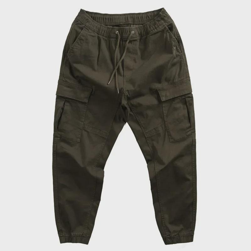 

Мужские прочные рабочие брюки свободного кроя с большими карманами для сварки и авторемонта, эластичные, весна/лето. XXXL