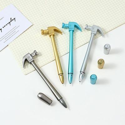 4/8 PCS Creative Sheep Horn Hammer Design Neutral Pen 0.5mm Black Pen