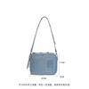 Casual Small Denim Bag for Women Transparent Ita Bag Y2k Harajuku Artistic Bags for Daily Shopping Versatile Canvas Tote Bag Sac
