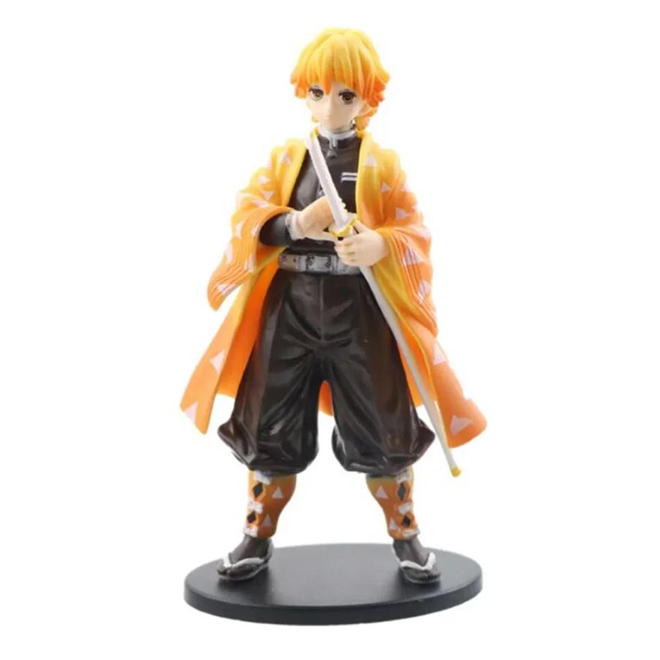 Blooded Anime Ghost Slayer Character Zaomen Charcoal Jiro Zaomen You Bean Figurine PVC Model Desktop Decoration Ornament