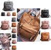 Stylish Women's Backpack In Soft Pu Leather For School And Travel With Adjustable Straps