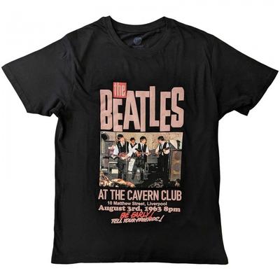 The Beatles Unisex Yetişkin Mağara Pamuklu Tişört