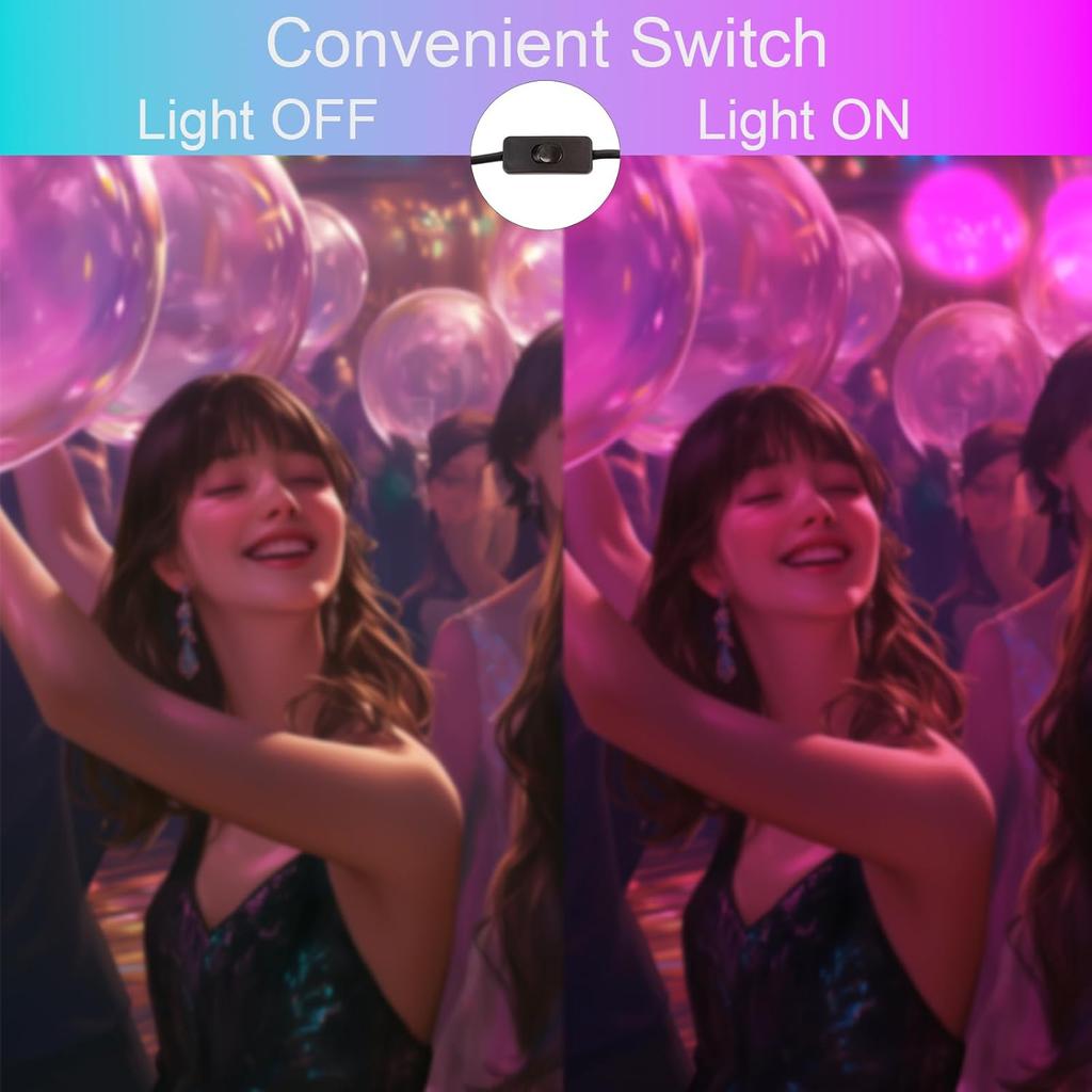 60W LED Black Lights, Waterproof Blacklight Flood Light with Plug for Glow Party Large Space, Outdoor, Halloween, Bedroom, Stage Lighting, 2 Pack