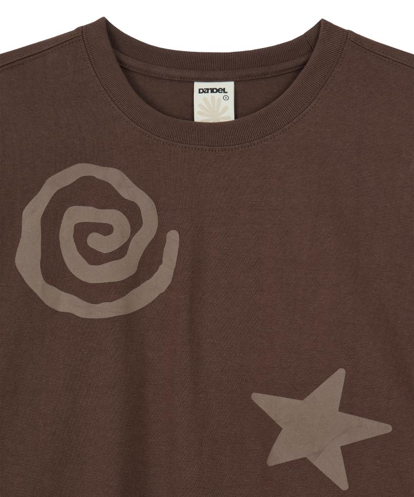 Dandel Dd Spiral Star Long Sleeve (Brown)