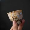 Wood-fired Porcelain Dunhuang Apsaras Teacup Traditional Tea Bowl Tea Cup Set Tea-tasting Fragrance Cup Chazhan Master Cups Gift