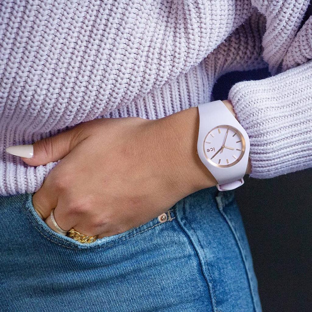 Authorized Distributor Ice Watch Watch 019526 Ice Glam Brushed ICE Glam Brushed Lavender Small [Ice-watch] Women's
