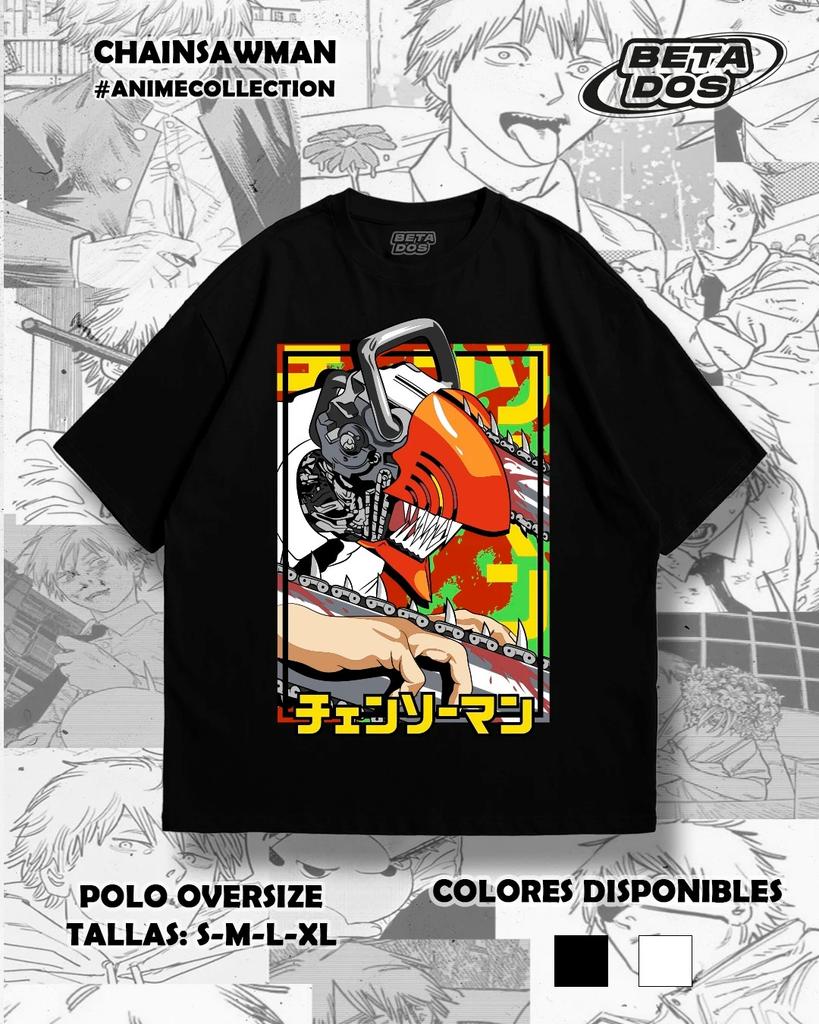 CHAINSAW MAN Anime T-shirt Oversized Y2k Women Men Manga Short Sleeve Street Men Women Clothing Streetwear High Quality Soft Tee