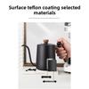304 Stainless Steel Wooden Handle Espresso Coffee Pot for Home and Commercial Use, Long Spout and Fine Nozzle Drip Coffee Maker for Brewing