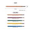 Auto Mechanical Pencil, Wooden Barrel Sharp WN01, Natural Wood Barrel Like a Pencil, Standard Long Type with Eraser, Uses Incense Cedar (Pencil