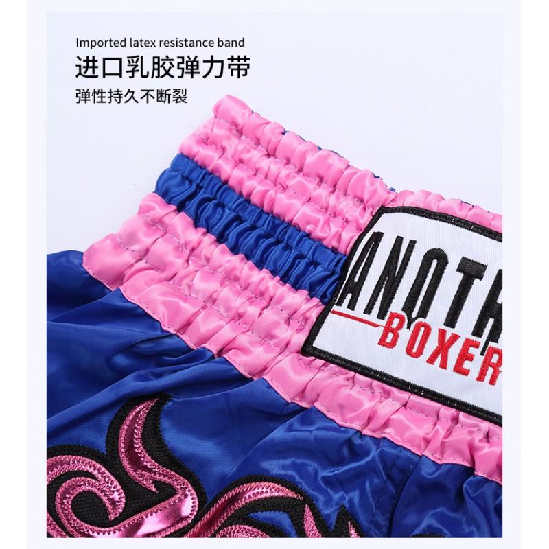 Shorts de Muay Thai Hommes Femmes Entraînement Équipement de Combat MMA Boxe Salle de Sport Entraînement Sport