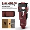 Screen-printed Version Latch Mortise Tool Door Latch Installation Kit for 1-3/8’ or 1-3/4’ Thick Wooden Door Door Latch Tool