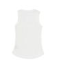 SEOUL APPAREL Dot Round Sleeveless (White)