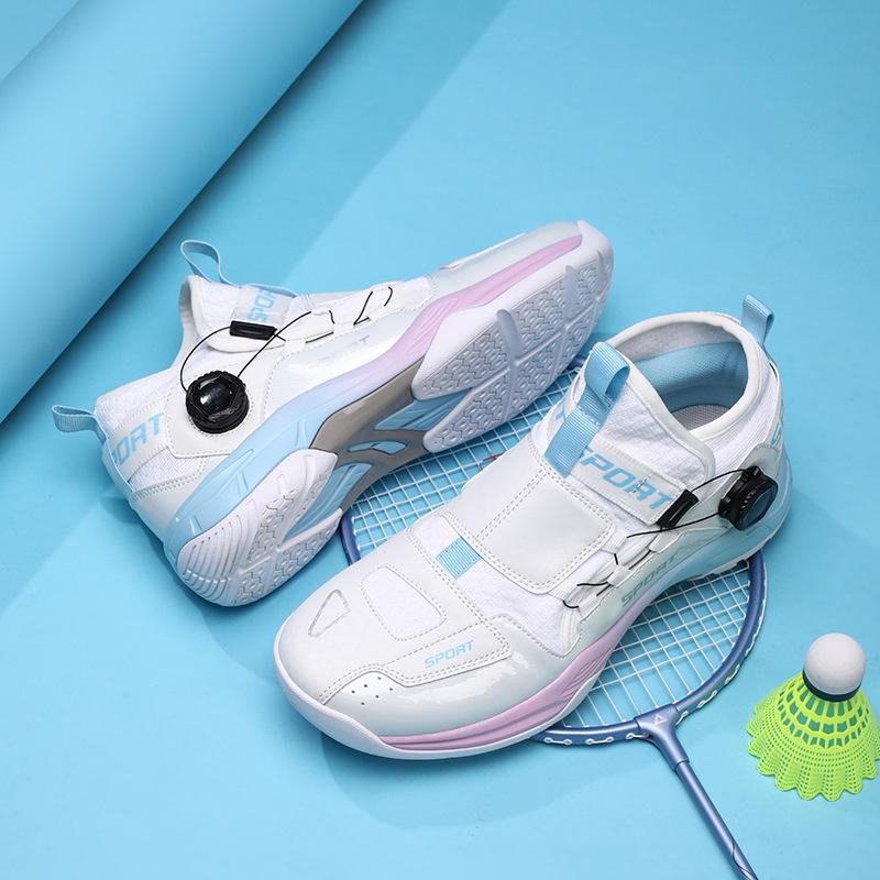 Crossing 2.0 Professional Badminton Shoes: Anti-Slip, Shock-Absorbing, Breathable Men's & Women's Training Footwear