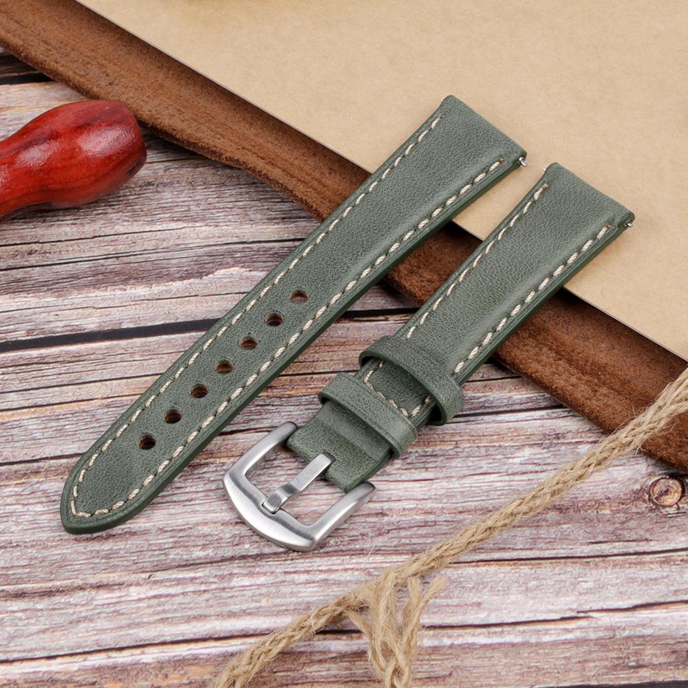 Ремешок для часов из натуральной кожи — фото 8