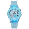 Silicone Durable Children's Quartz Watch with Light, Digital Display