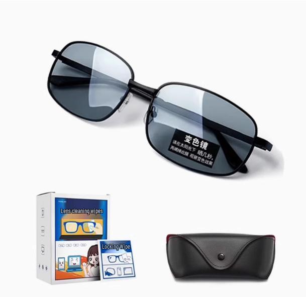 

Мужские поляризационные фотохромные солнцезащитные очки для вождения и рыбалки с ночным видением для использования днем и ночью