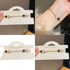 Fashion Geometric Shell Cuff Bracelet With Gold Plating For Women Jewelry Gift