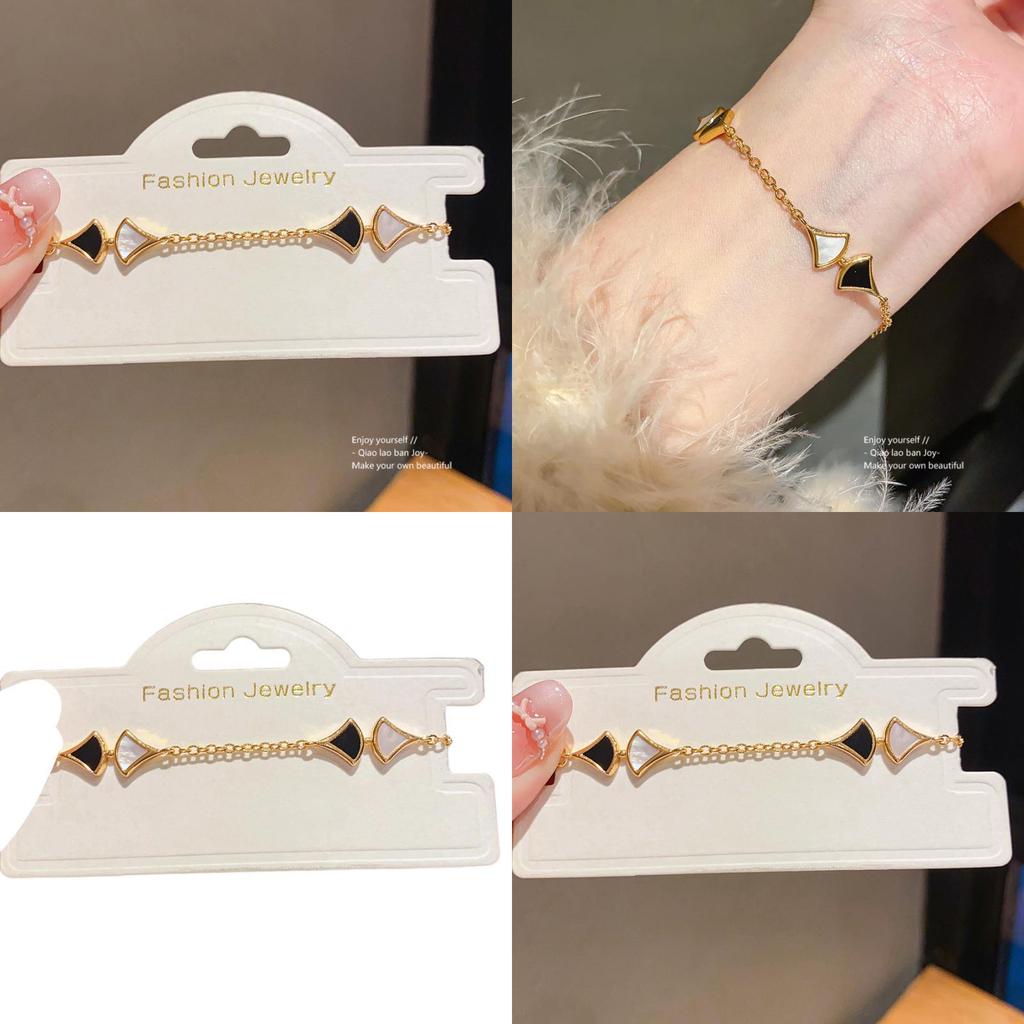 Fashion Geometric Shell Cuff Bracelet With Gold Plating For Women Jewelry Gift