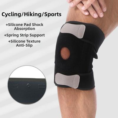 Breathable Sports Knee Pad Adjustable Knee Brace Athletic Protection Knee Support Protector Gym
