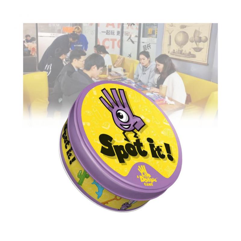 Dobble Asmodee Brettkartenspiel 15 Minuten Spielzeit Familientreffen Party