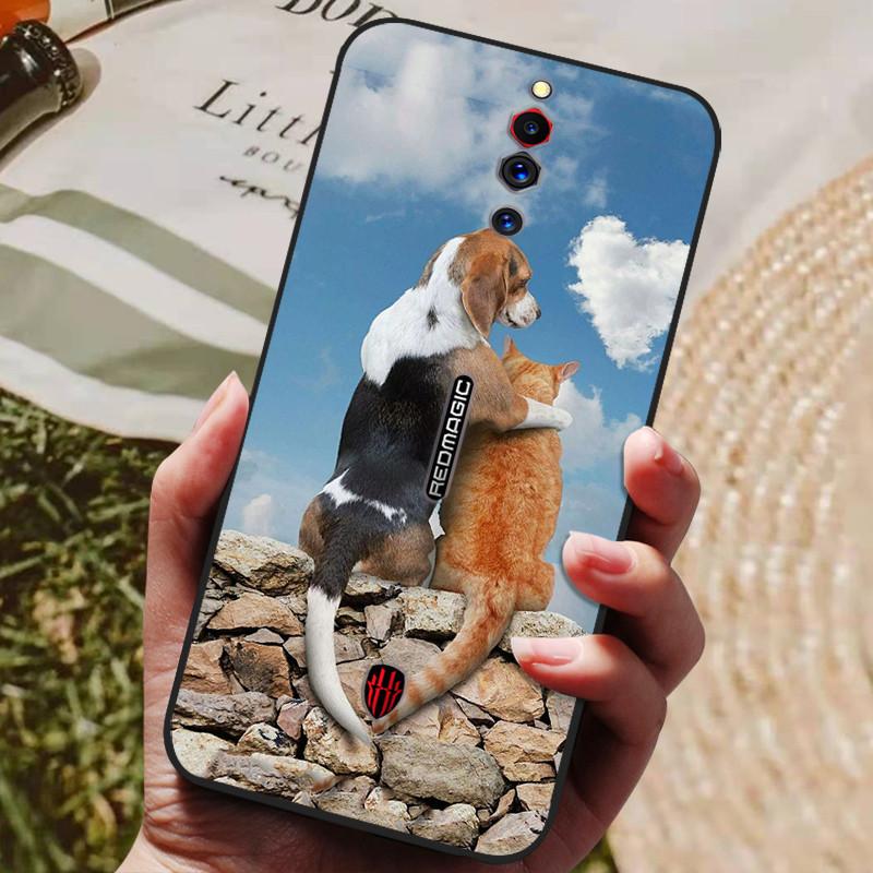 For Nubia Red Magic 5G Case Soft Silicon Cover Phone Case for ZTE Nubia Red Magic 7 Pro 5G 5S Cases Redmaic 5G 7Pro Fundas Coque