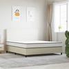 VidaXL Medium Bonnell Spring Mattress, Hybrid Foam Mattress with Zipper, Double Bedroom Mattress 3206409