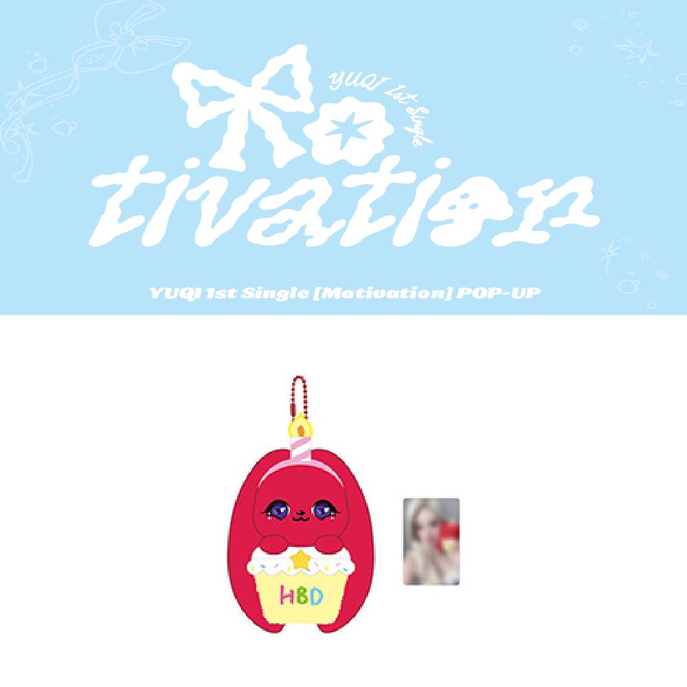 I-dle YUQI Motivation GIGI Doll Birthday Key Ring