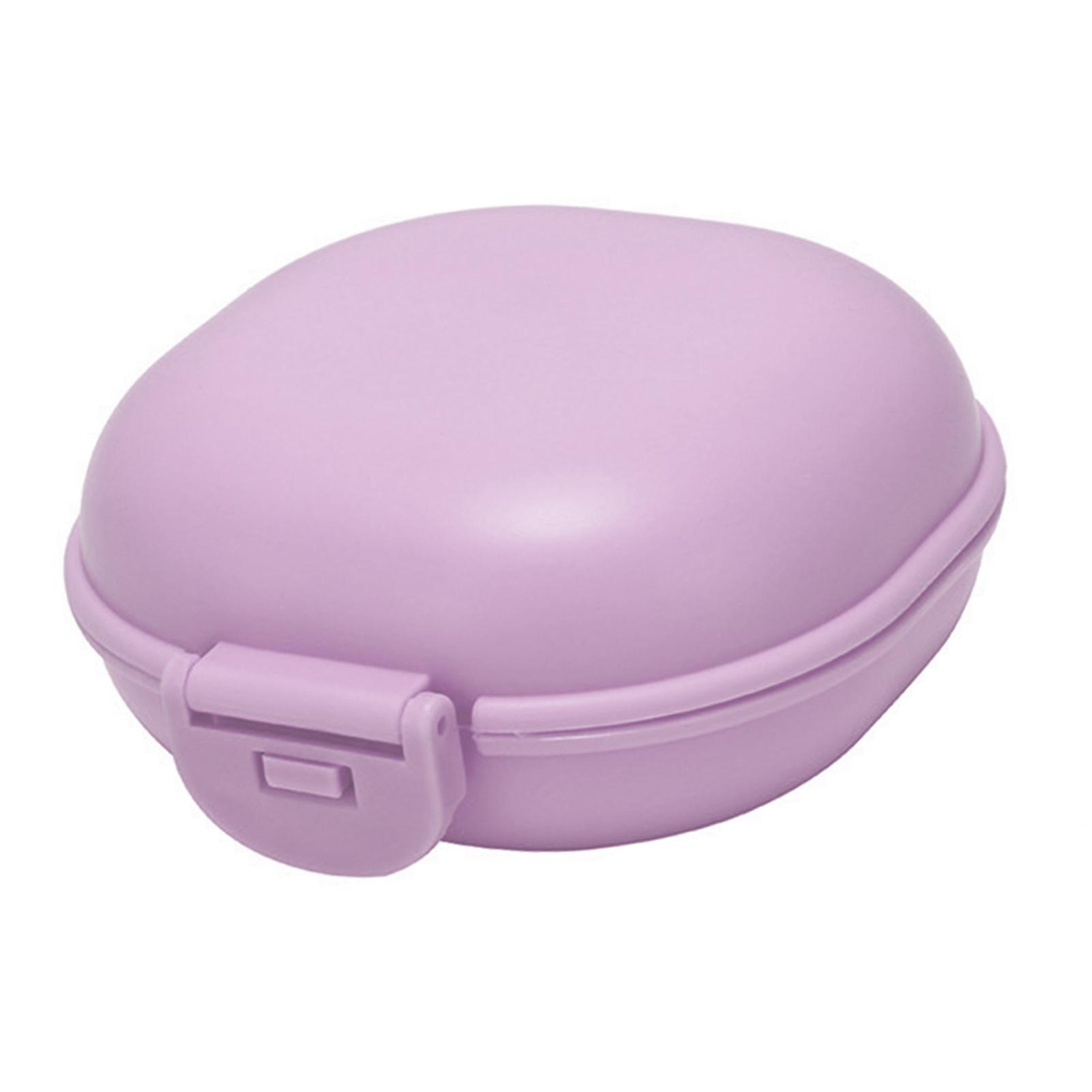 

Контейнер для мыла Водонепроницаемый Портативный Подставка для мыла Крышка-защелка из ПП Мыльница для Путешествий Дома Отеля Общежития Фиолетовый фиолетовый