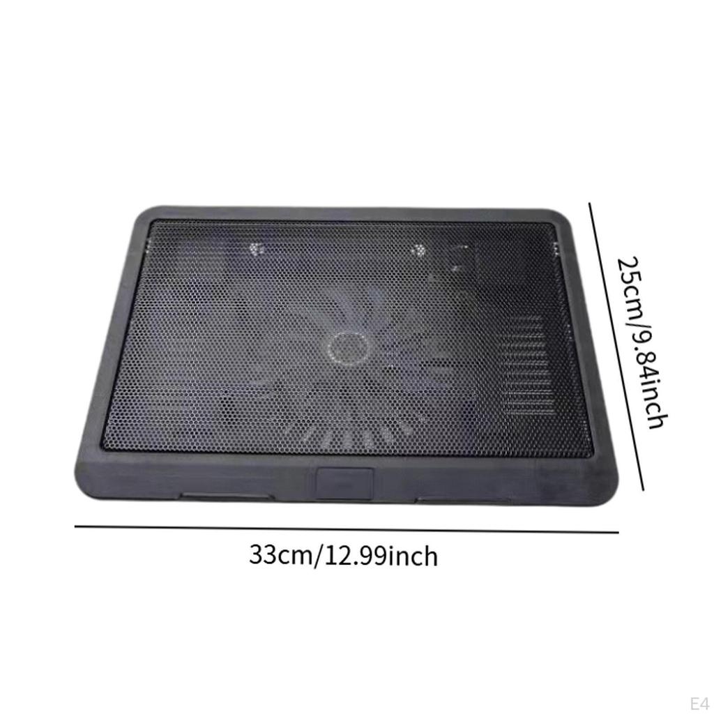 Foldable Laptop Cooling Pad Notebook Cooler Adjustable Height USB Powered for 14-15.6inch